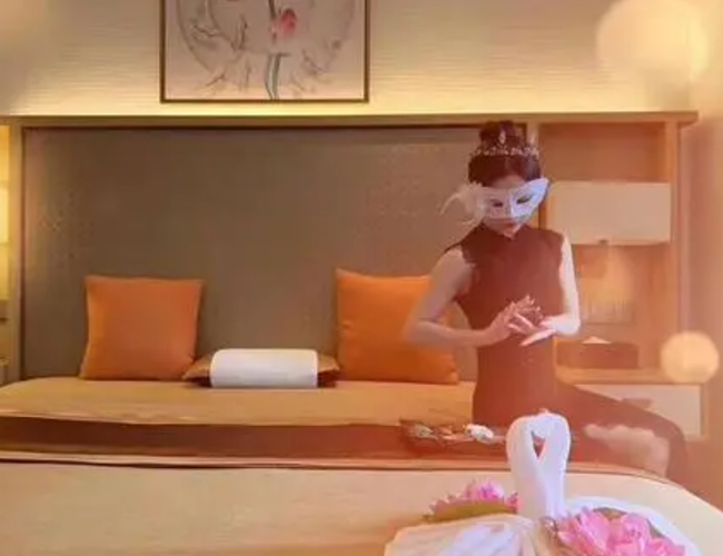 我在西安未央体验了下高端男士按摩spa会馆，私人会所花样超多