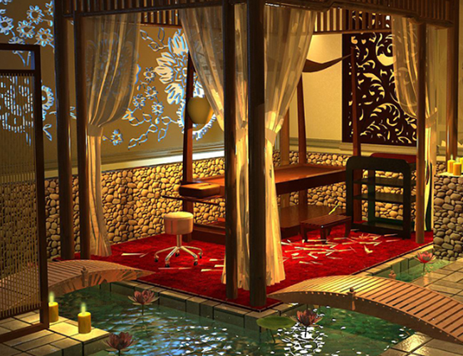 西安未央spa会所环境展示（七）专注于精英人士休闲休闲按摩文化